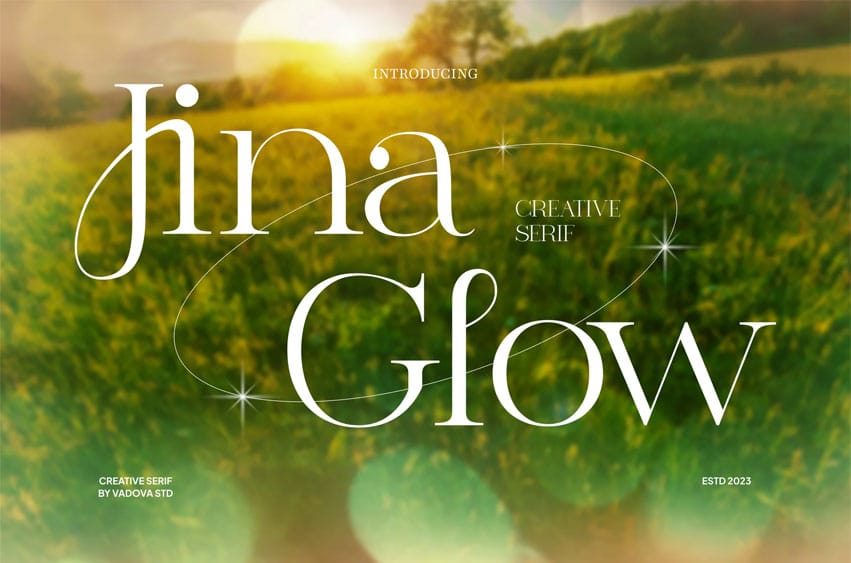Jina Glow Font