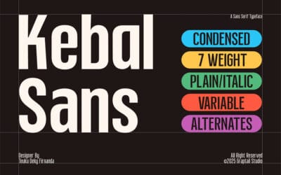 Kebal Sans Font
