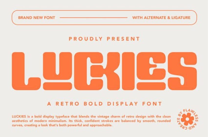 Luckies Font