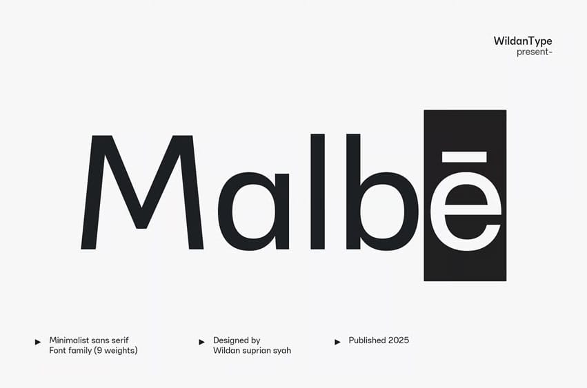 Malbe Font