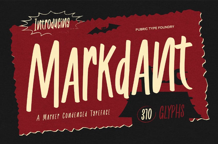 Markdant Font