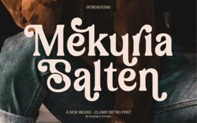 Mekuria Salten Font