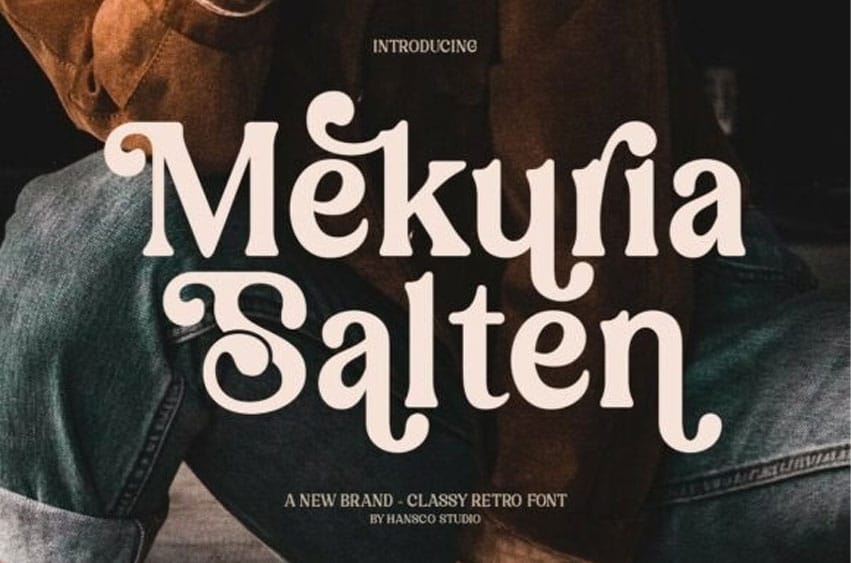 Mekuria Salten Font