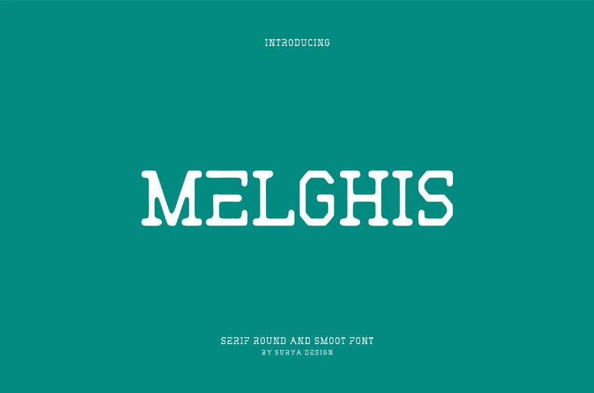 Melghis Font