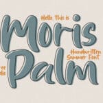 Moris Palm Font