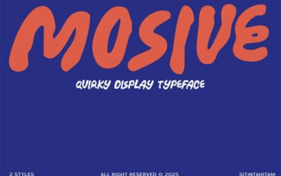 Mosive Font