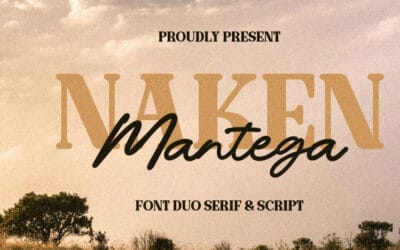 Naken Mentega Font