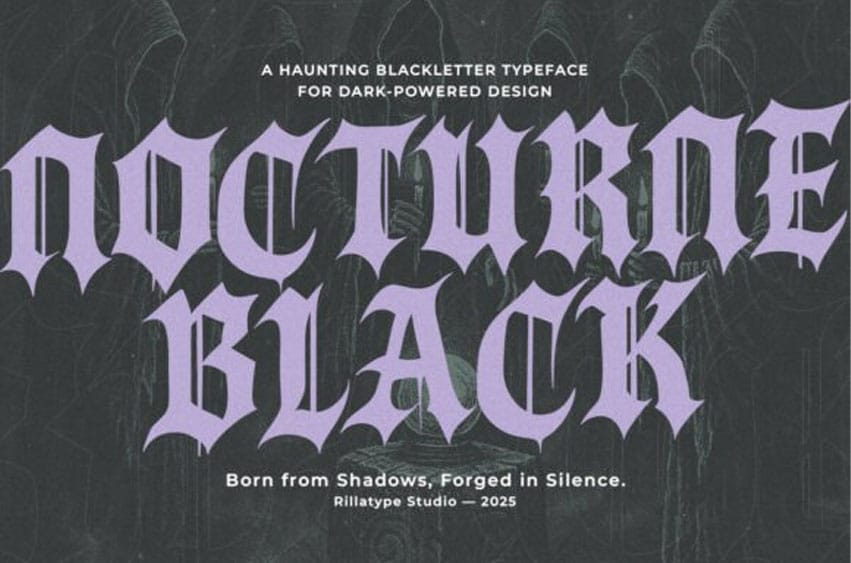 Nocturne Black Font