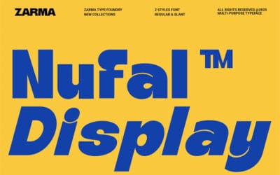Nufal Display Font