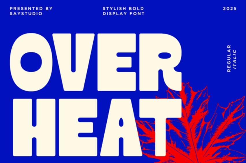 Over Heat Font