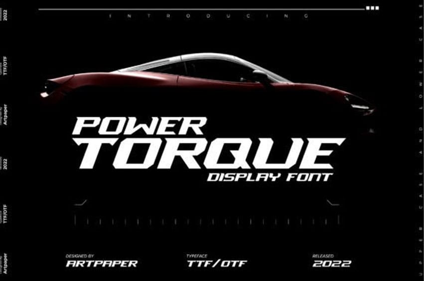 Power Torque Font
