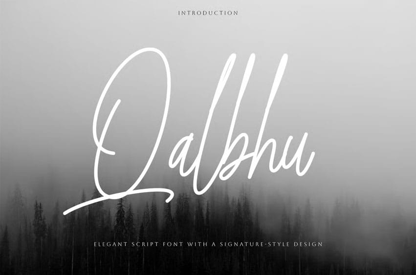 Qalbhu Font