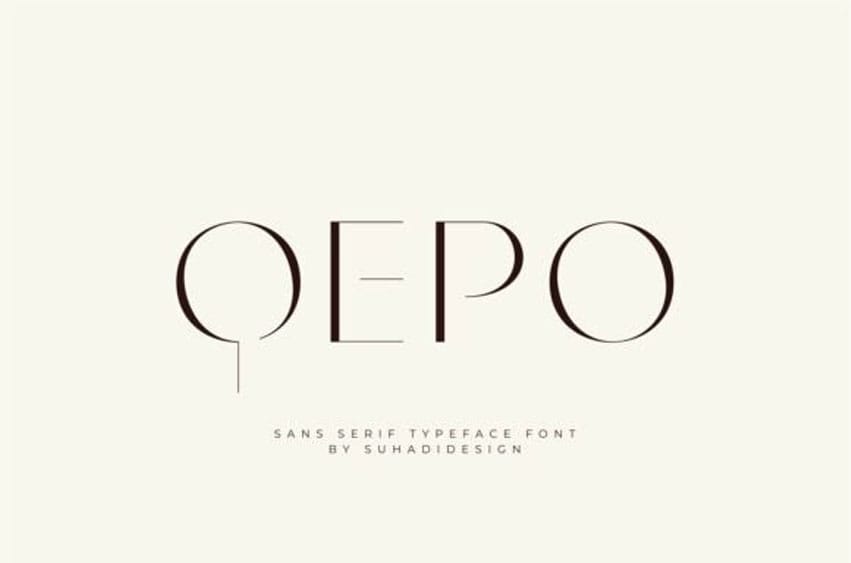 Qepo Font