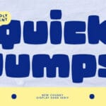 Quick Jumps Font