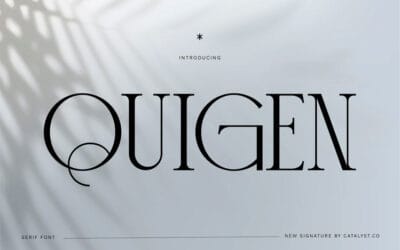 Quigen Font