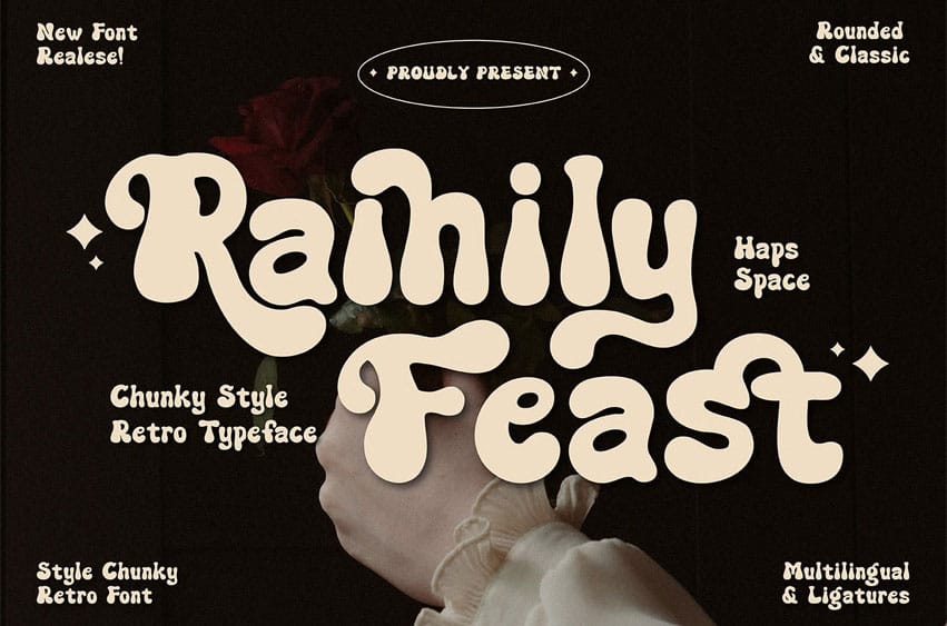 Rainily Feast Font