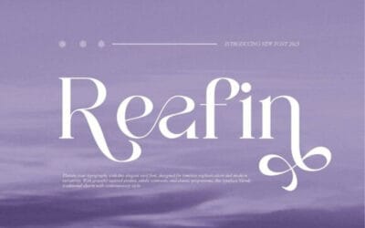 Reafin Font