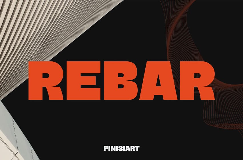 Rebar Font