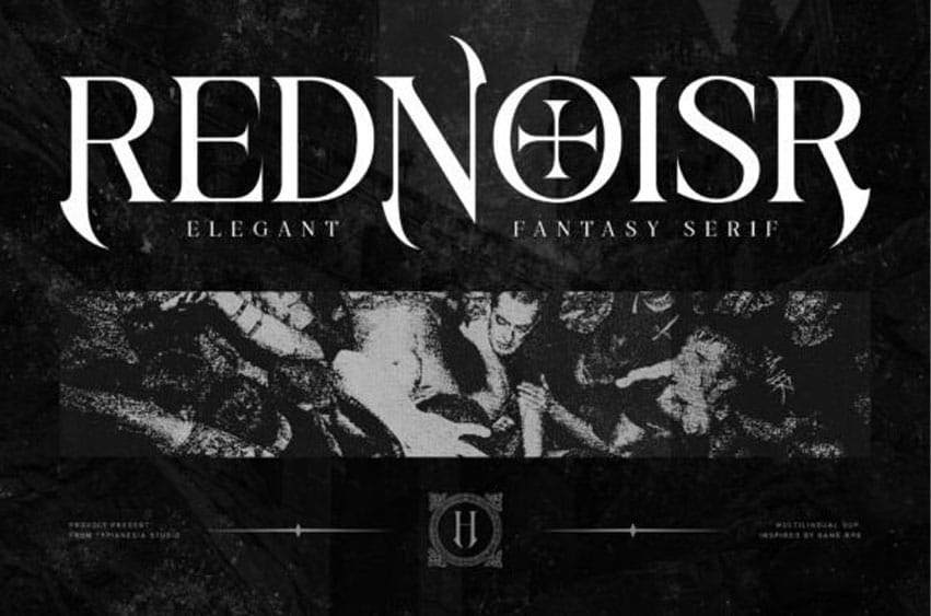 Rednoisr Font
