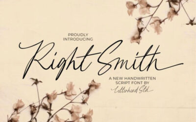 Right Smith Font