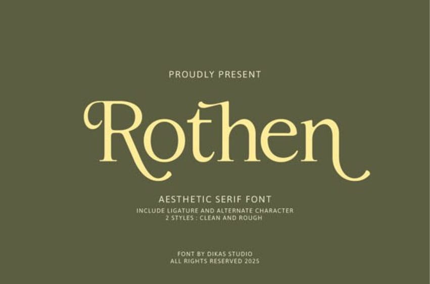 Rothen Font