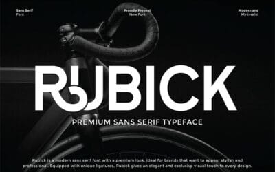 Rubick Font