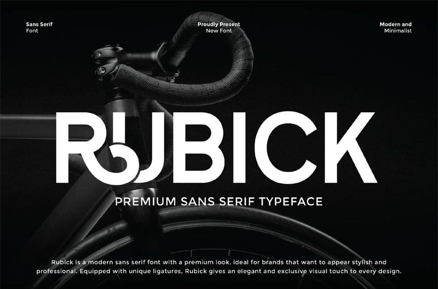 Rubick Font