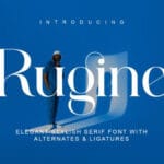 Rugine Font