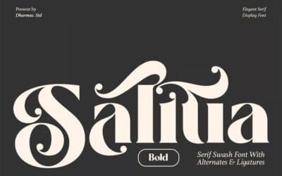Salitia Bold Font