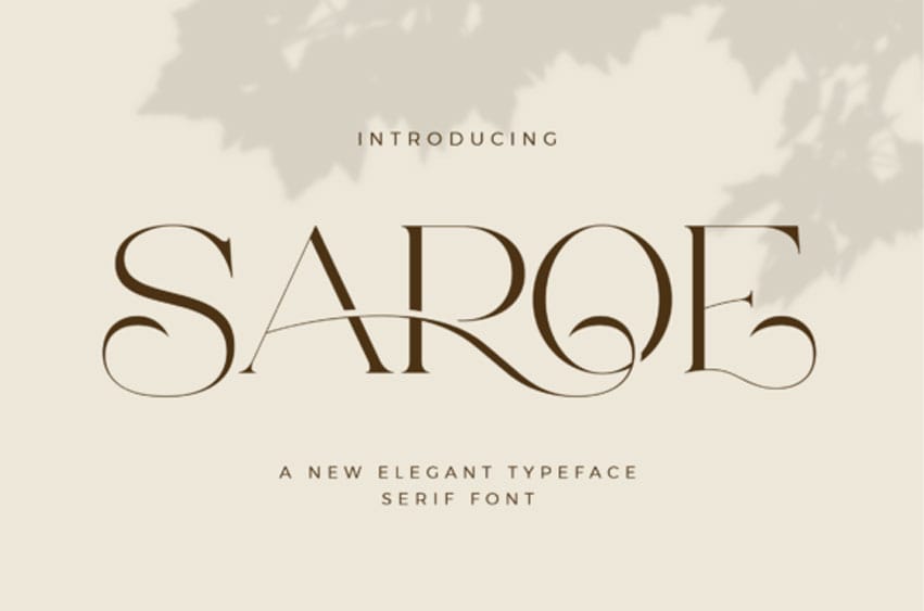Saroe Font