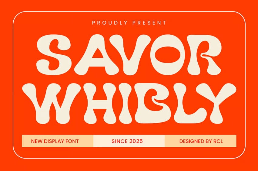 Savor Whibly Font