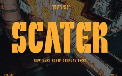 Scater Font