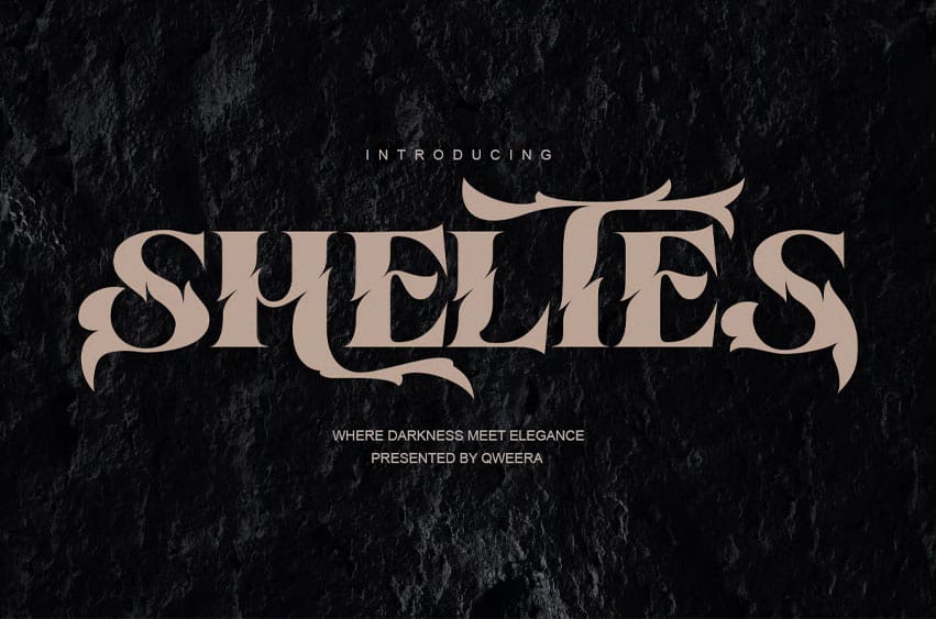 Sheltes Font