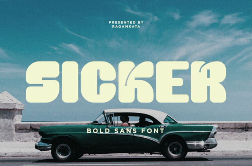 Sicker Font