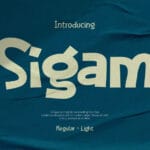 Sigam Font