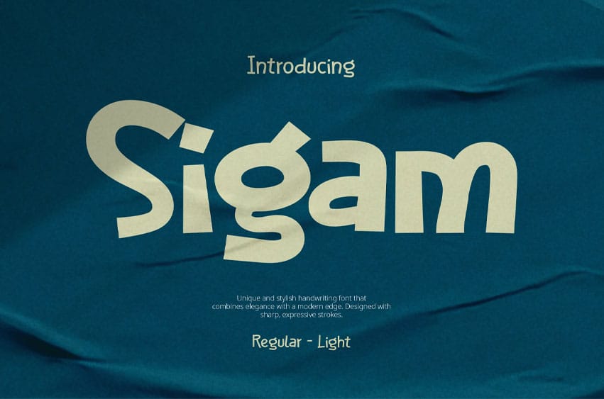 Sigam Font