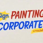 Sign Painting Corporate Font