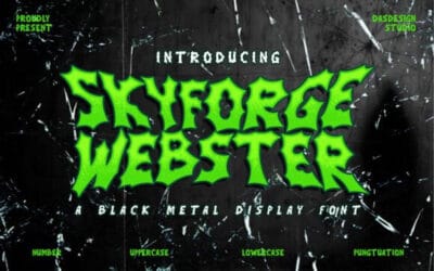Skyforge Webster Font
