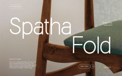 SpathaFold Font