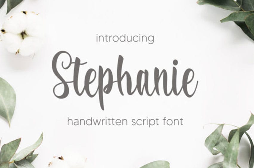 Stephanie Handwritten Font