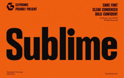 Sublime Font