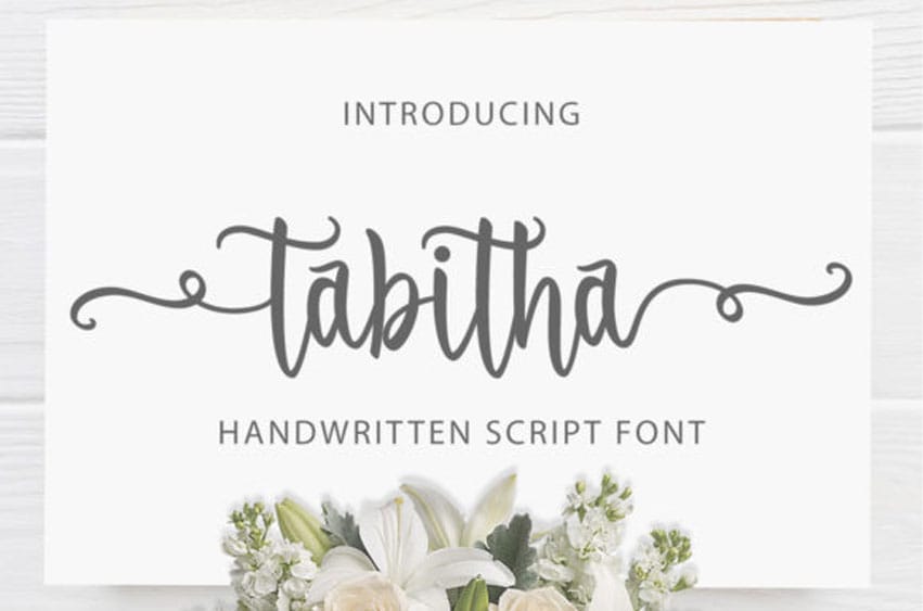 Tabitha Handwritten Font