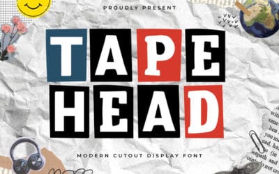 Tapehead Font