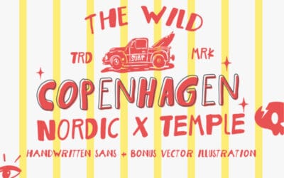The Wild Copenhagen Font