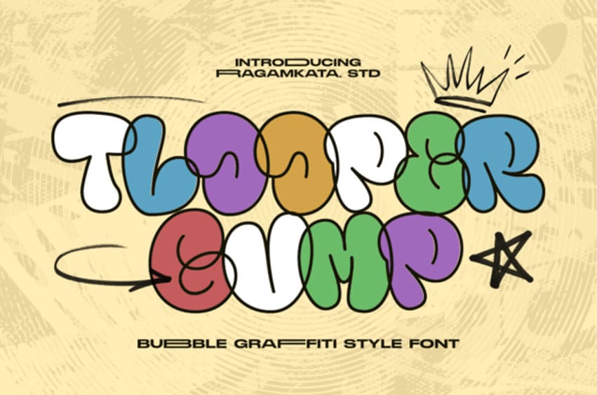 Tlooper Gump Font