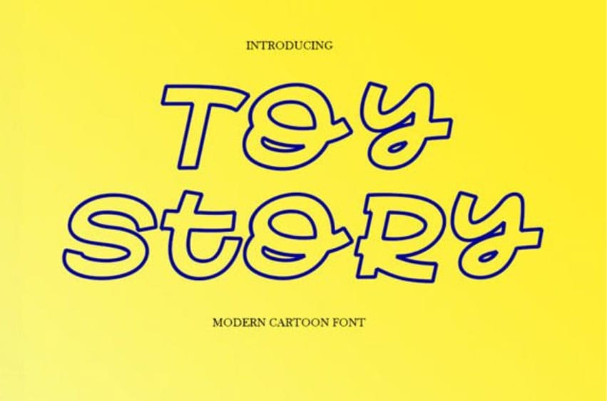 Toy Story Modern Font