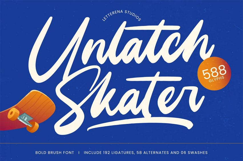 Unlatch Skater Font