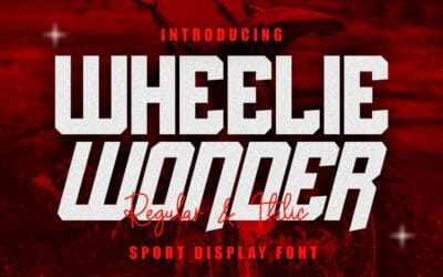 Wheelie Wonder Font