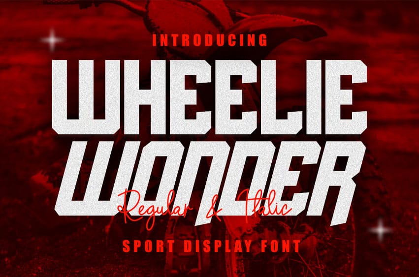 Wheelie Wonder Font