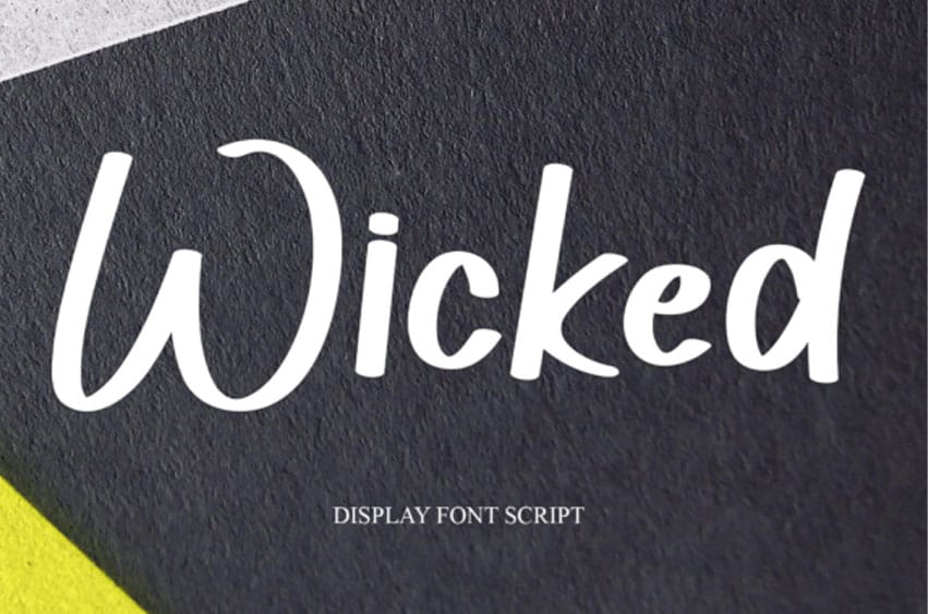 Wicked Font